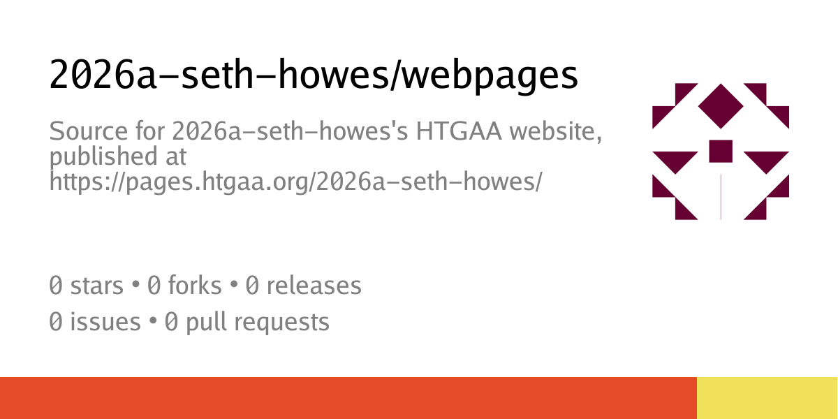 2026a-seth-howes/webpages: Source for 2026a-seth-howes's HTGAA website ...